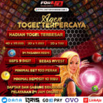 FOR4D Agen Toto Online Terpercaya Pasaran Terlengkap 2024