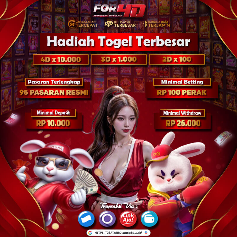 Link Anti Nawala FOR4D Situs Togel Online Resmi Terpercaya