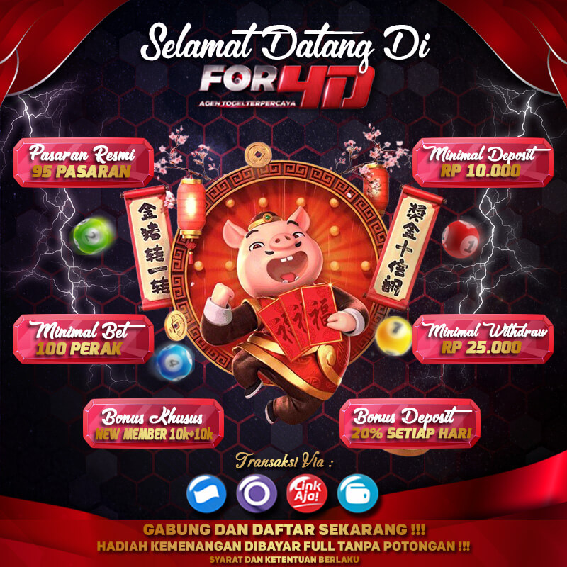 Join FOR4D Bandar Togel Terpercaya Hadiah Togel 4D 10 Juta