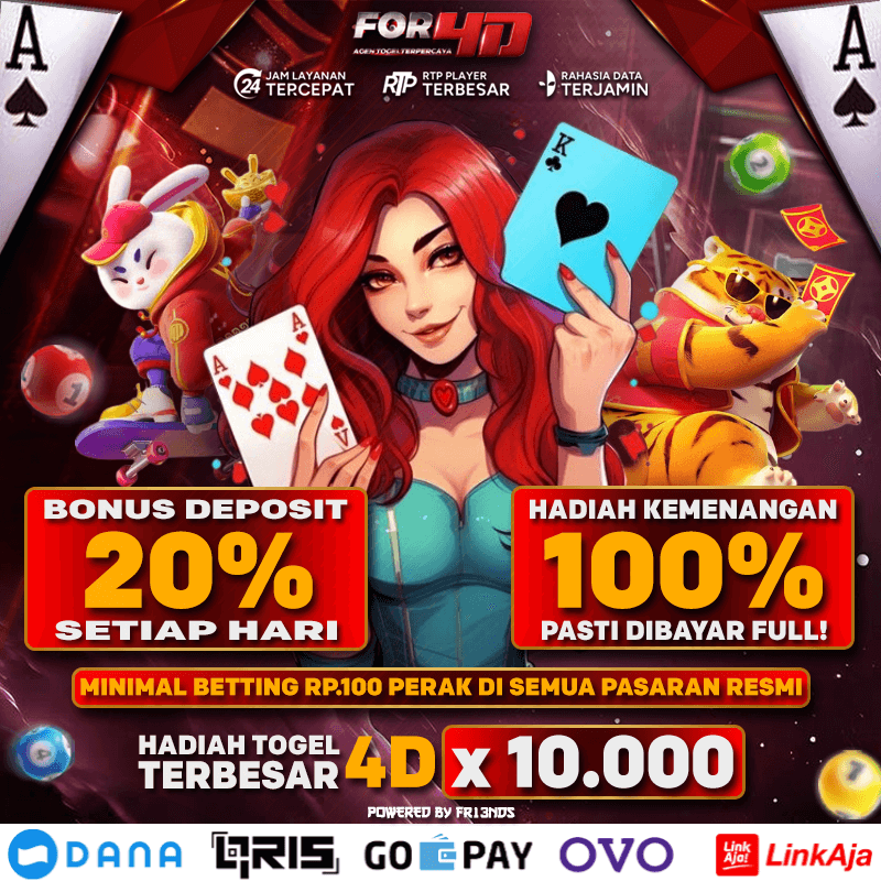 FOR4D Situs Bandar Togel Terpercaya Hadiah Terbesar 4D 10 Juta